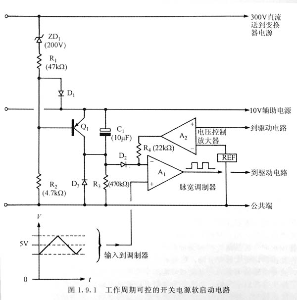 充電器軟啟動(dòng)電路