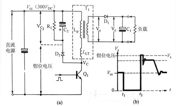 反激式電源適配器減小晶體管開(kāi)關(guān)應(yīng)力